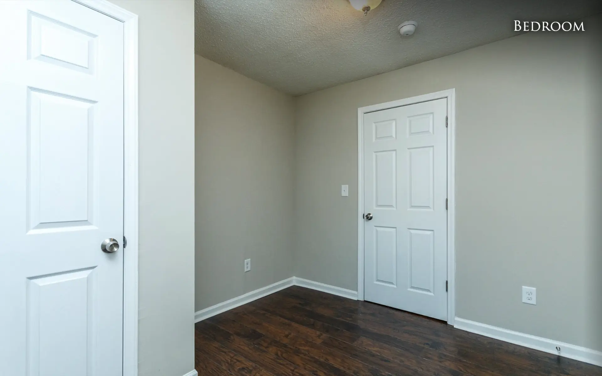 Unit B first bedroom