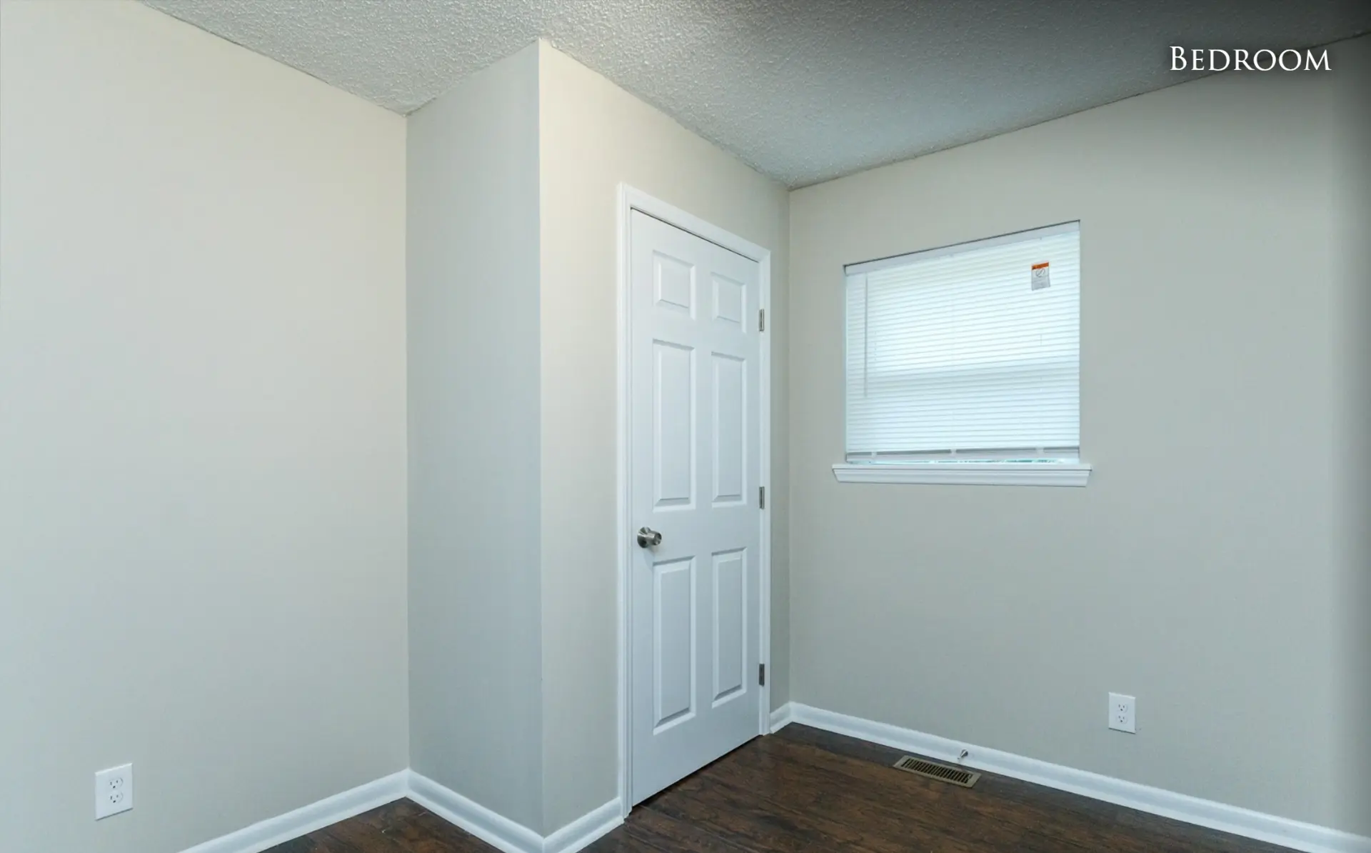 Unit A first bedroom